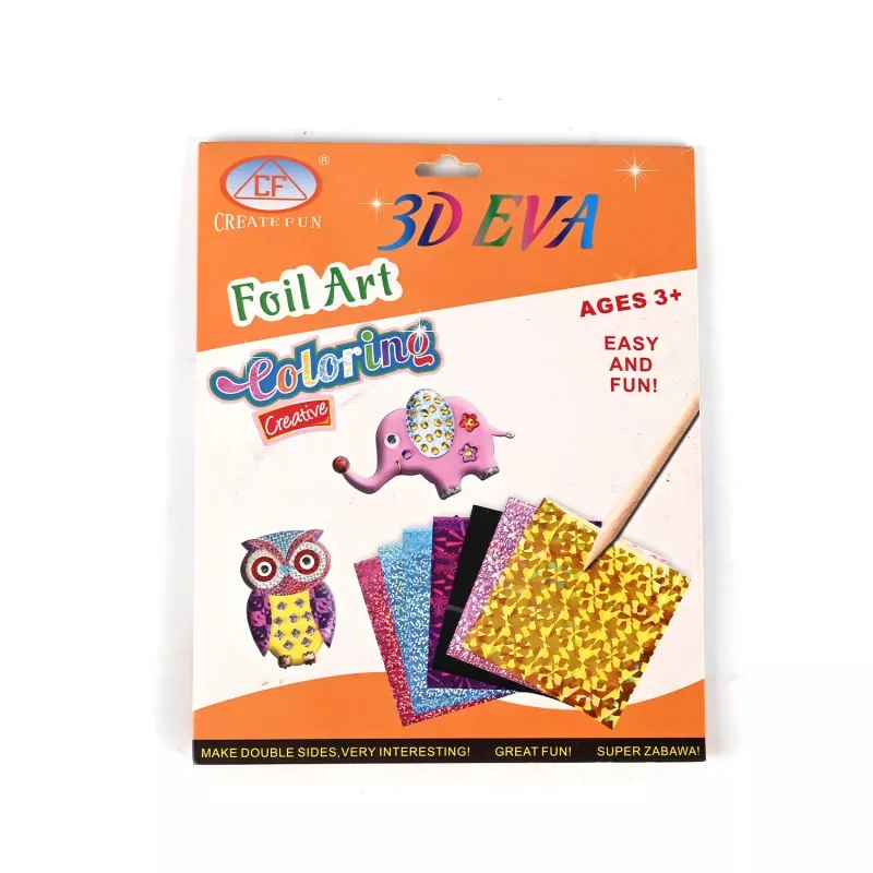 Umelecká hračka z 3D EVA fólie